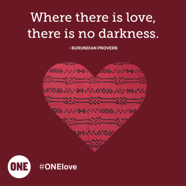 ONE  African proverbs about love - ONE