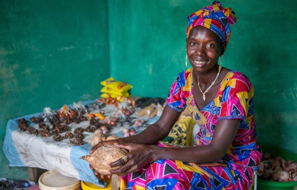 A woman in the TOSTAN Community Empowerment Program in Sahre Bocar, Senegal. (Photo credit: Jonathan Torgovnik/Reportage by Getty Images)