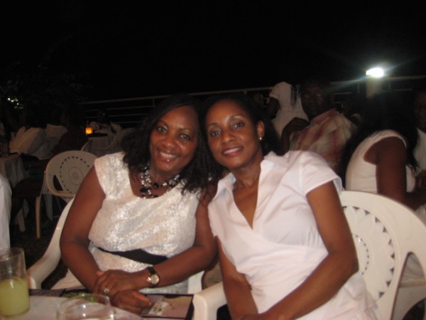Left to right, Drs. Ameyo and Ama Adadevoh